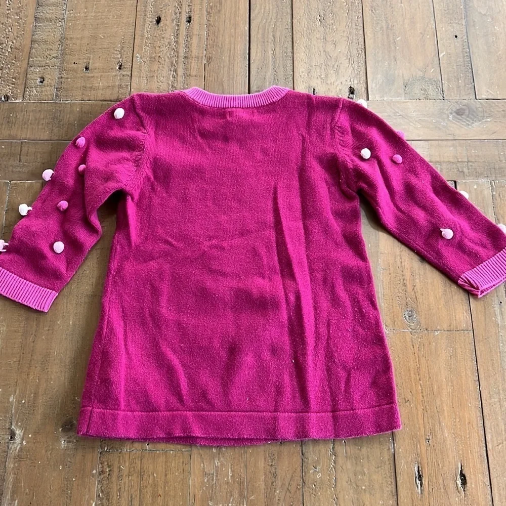 Hatley penguin Pom Pom sweater dress